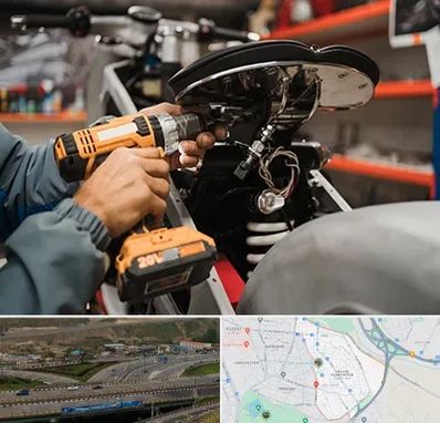 تعمیرگاه موتور بنلی در یاغچیان تبریز