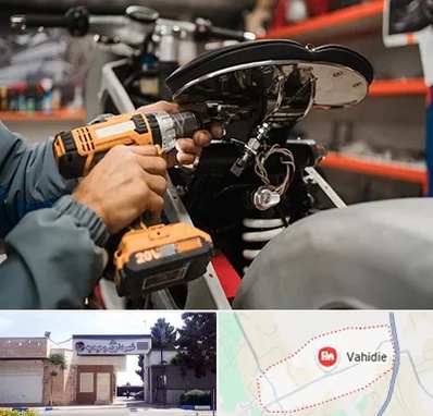 تعمیرگاه موتور بنلی در وحیدیه شهریار