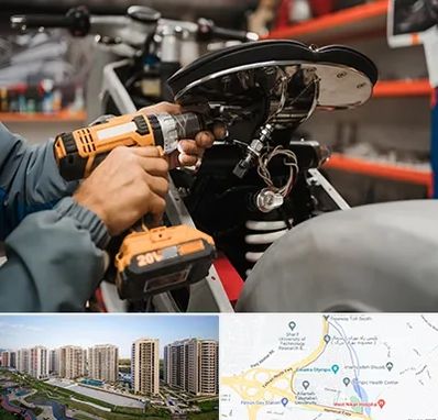 تعمیرگاه موتور بنلی در المپیک 