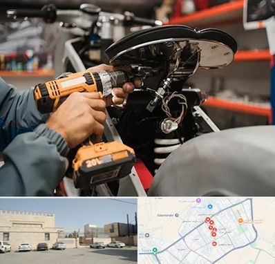 تعمیرگاه موتور بنلی در نواب اسلامشهر