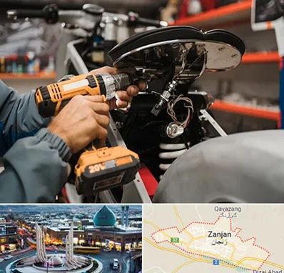 تعمیرگاه موتور بنلی در زنجان