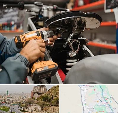 تعمیرگاه موتور بنلی در فرهنگ شهر شیراز 