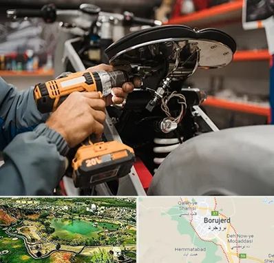 تعمیرگاه موتور بنلی در بروجرد