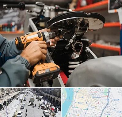 تعمیرگاه موتور بنلی در نادری اهواز 