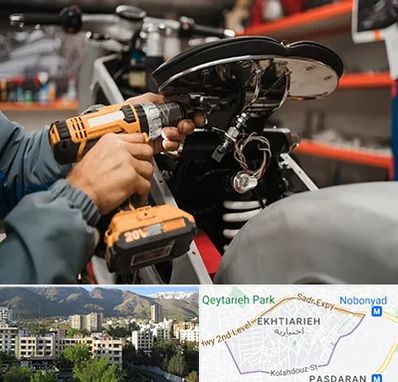 تعمیرگاه موتور بنلی در اختیاریه 