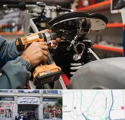 تعمیرگاه موتور بنلی در ایران زمین