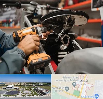 تعمیرگاه موتور بنلی در ملارد