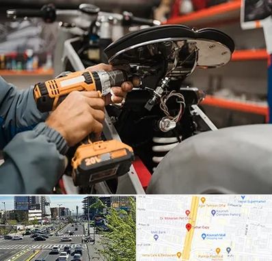 تعمیرگاه موتور بنلی در ستاری 