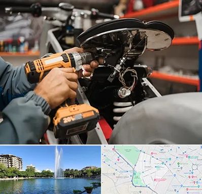 تعمیرگاه موتور بنلی در کوهسنگی مشهد 