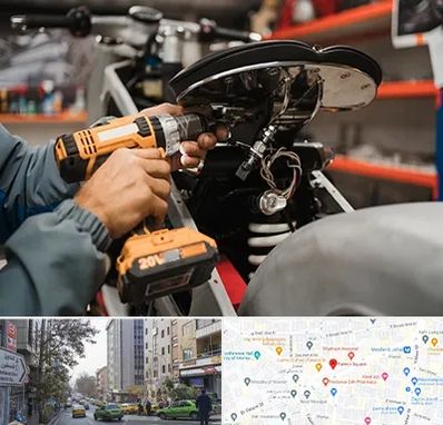 تعمیرگاه موتور بنلی در فاطمی