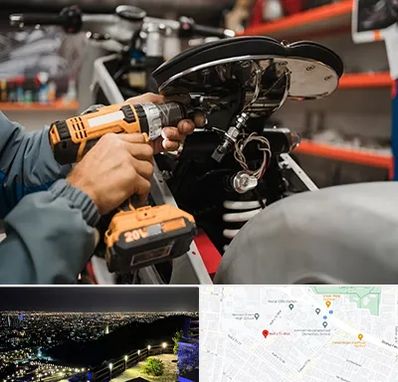 تعمیرگاه موتور بنلی در هفت تیر مشهد 