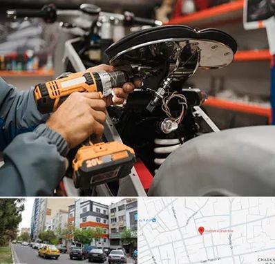 تعمیرگاه موتور بنلی در هفده شهریور تبریز