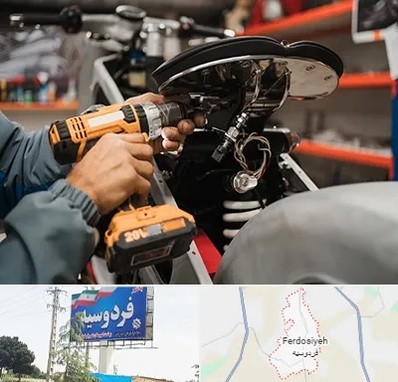 تعمیرگاه موتور بنلی در فردوسیه شهریار