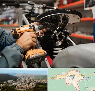 تعمیرگاه موتور بنلی در گرگان