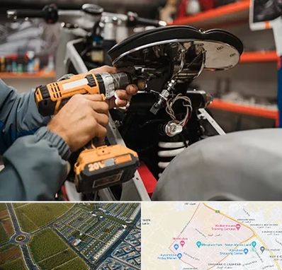 تعمیرگاه موتور بنلی در الهیه مشهد 