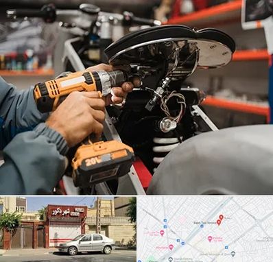 تعمیرگاه موتور بنلی در باجک قم