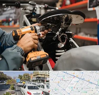 تعمیرگاه موتور بنلی در مفتح مشهد 