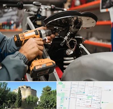 تعمیرگاه موتور بنلی در مرداویج اصفهان 