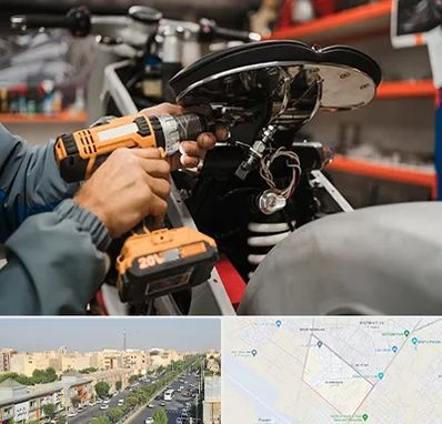 تعمیرگاه موتور بنلی در کیانمهر کرج 