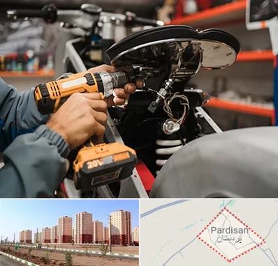 تعمیرگاه موتور بنلی در پردیسان قم