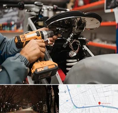 تعمیرگاه موتور بنلی در ابوریحان تبریز