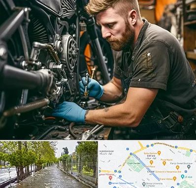 تعمیر موتور شارژی در خیابان ارم شیراز 