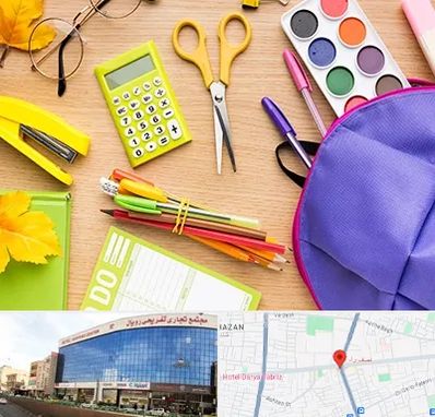 فروشگاه لوازم تحریر در نصف راه تبریز
