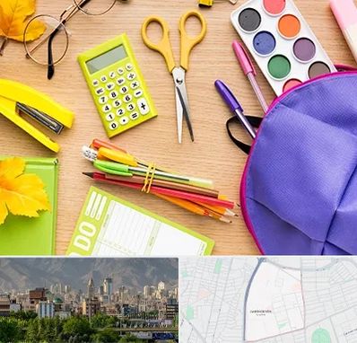 فروشگاه لوازم تحریر در جمشیدیه