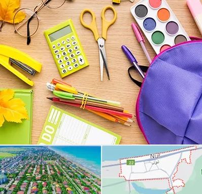 فروشگاه لوازم تحریر در نور