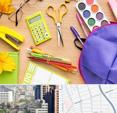 فروشگاه لوازم تحریر در خیابان بهشتی