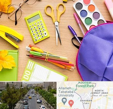 فروشگاه لوازم تحریر در شهران 