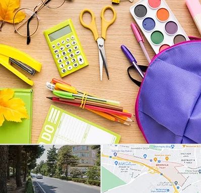 فروشگاه لوازم تحریر در مهرویلا کرج 