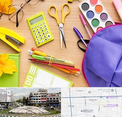 فروشگاه لوازم تحریر در مرکز تهران