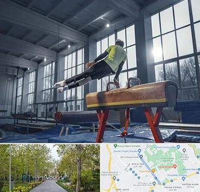 کلاس ژیمناستیک در قدوسی غربی شیراز 