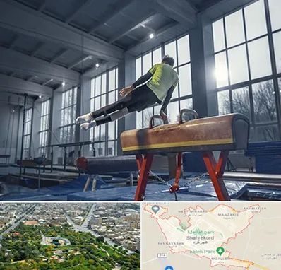 کلاس ژیمناستیک در شهرکرد