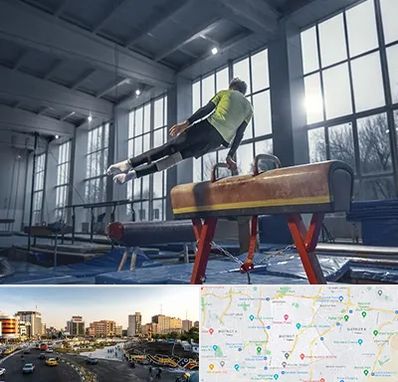 کلاس ژیمناستیک در منطقه 7 تهران 