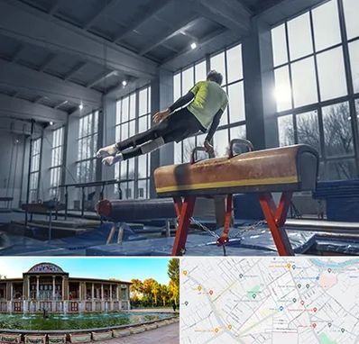 کلاس ژیمناستیک در عفیف آباد شیراز 