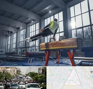 کلاس ژیمناستیک در سیدی مشهد