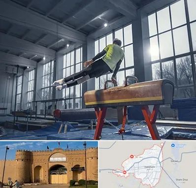 کلاس ژیمناستیک در ایرانشهر