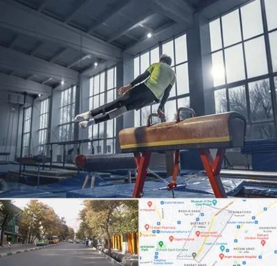 کلاس ژیمناستیک در شریعتی 