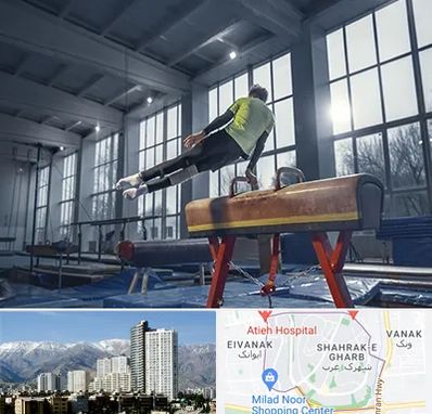 کلاس ژیمناستیک در شهرک غرب 