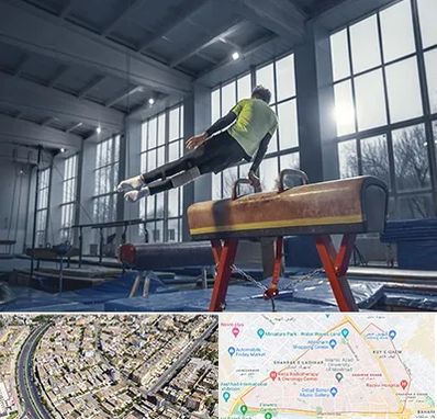 کلاس ژیمناستیک در شهرک غرب مشهد 