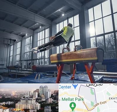 کلاس ژیمناستیک در الهیه 