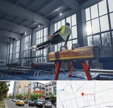 کلاس ژیمناستیک در هفده شهریور تبریز