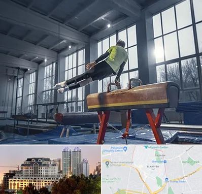 کلاس ژیمناستیک در فرشته 