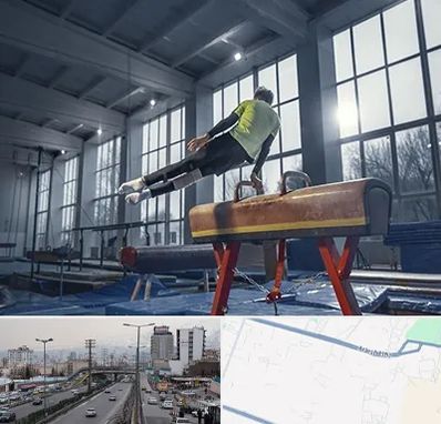 کلاس ژیمناستیک در بلوار ارتش