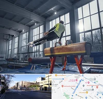 کلاس ژیمناستیک در خیابان ملاصدرا شیراز 