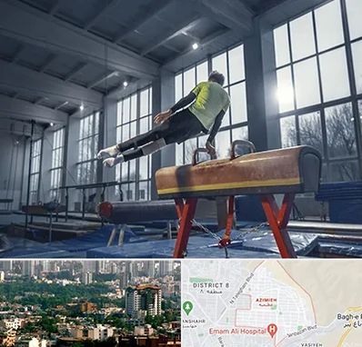 کلاس ژیمناستیک در عظیمیه کرج 