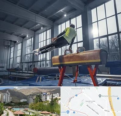 کلاس ژیمناستیک در شهر زیبا 