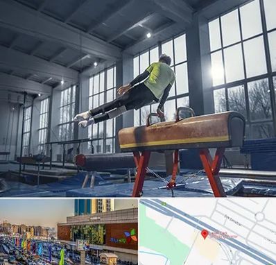 کلاس ژیمناستیک در لاله پارک تبریز